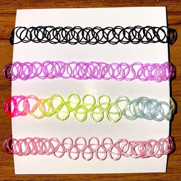 Hot Topic Jewelry - 4 - Pack of Chokers